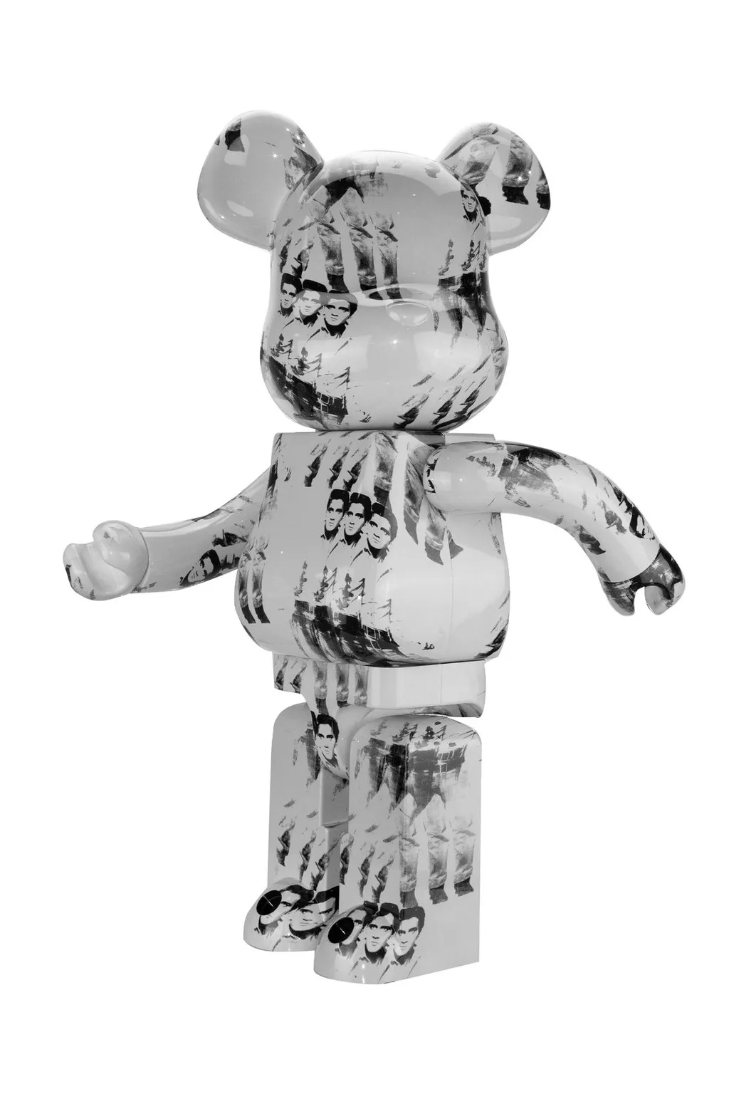 Medicom Toy X Be@Rbrick Andy Warhol Elvis Presley Figure