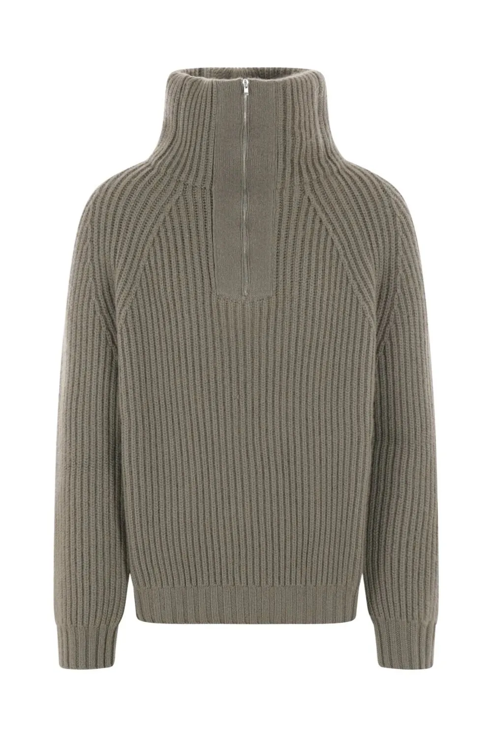 Meta Campania Collective Ribbed Half-Zip Knitwear