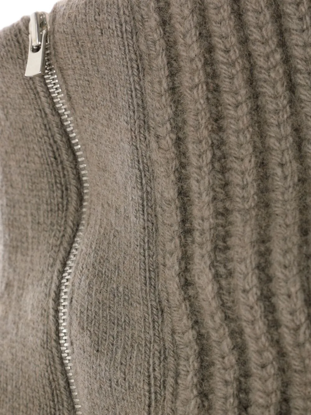 Meta Campania Collective Ribbed Half-Zip Knitwear