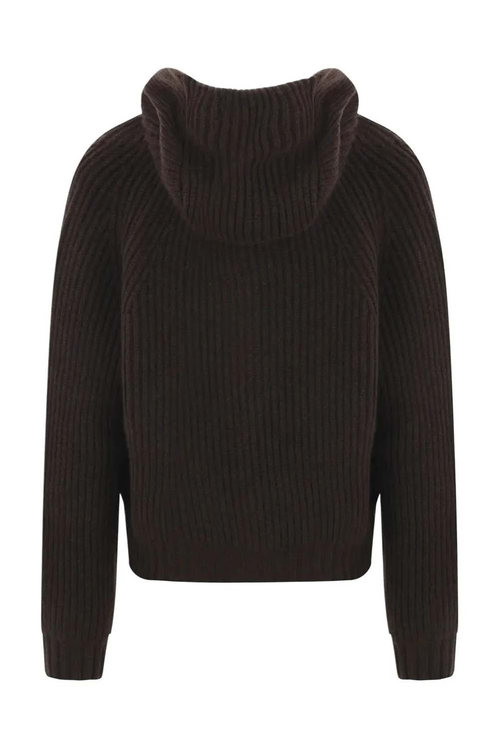 Meta Campania Collective Hooded Ribbed Cardigan