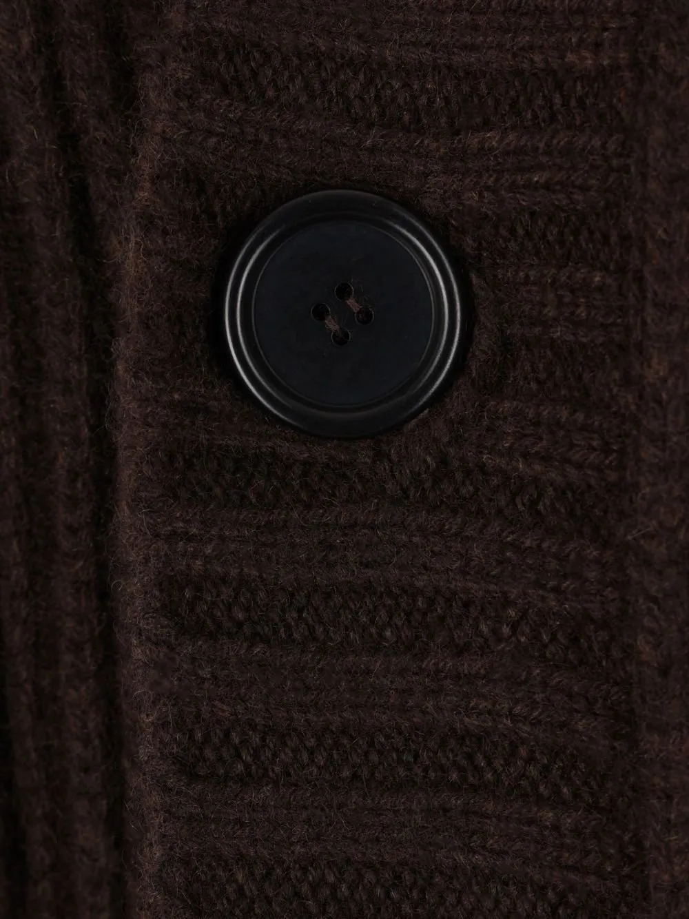 Meta Campania Collective Hooded Ribbed Cardigan