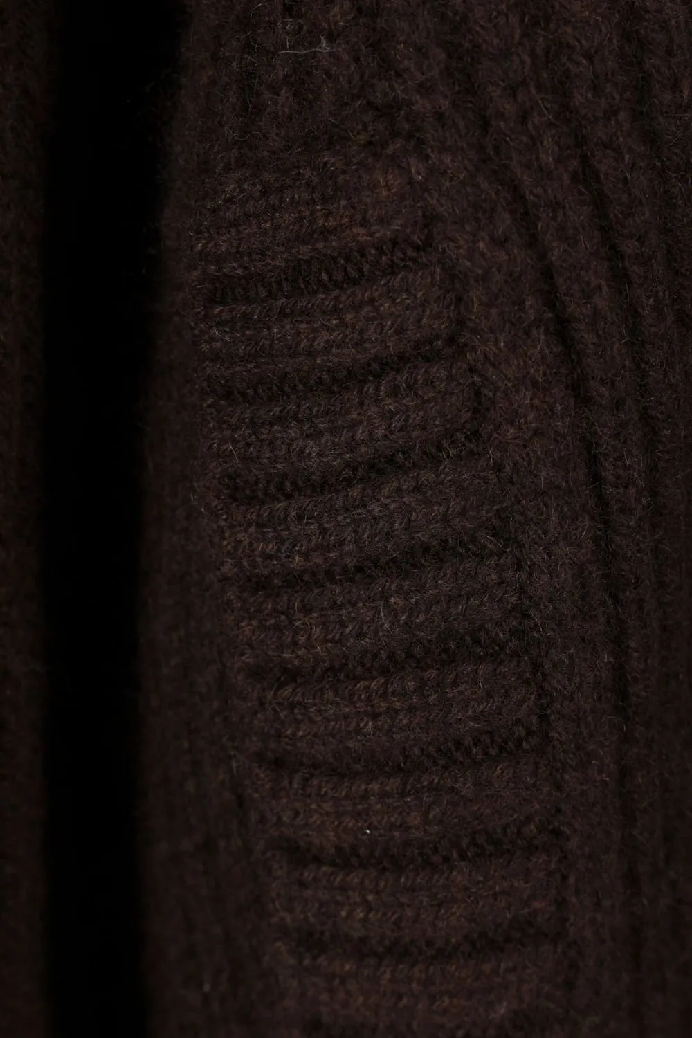 Meta Campania Collective Hooded Ribbed Cardigan