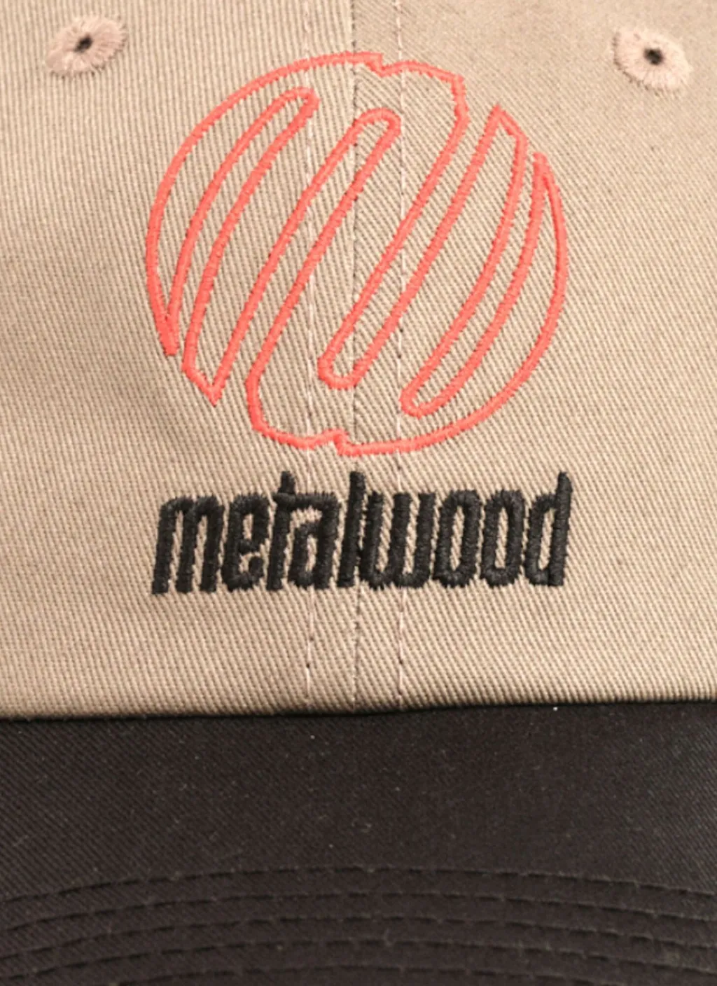 Metalwood Studio Logo Motif Baseball Cap