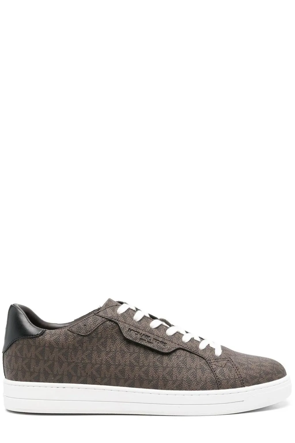Michael Kors Keating Monogram Lace-Up Sneakers