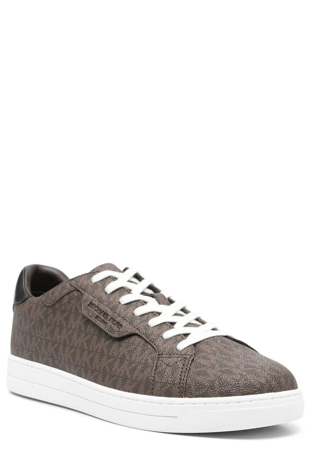 Michael Kors Keating Monogram Lace-Up Sneakers