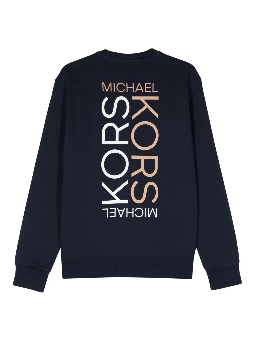 Michael Kors Crewneck Straight Hem Knitted Sweatshirt