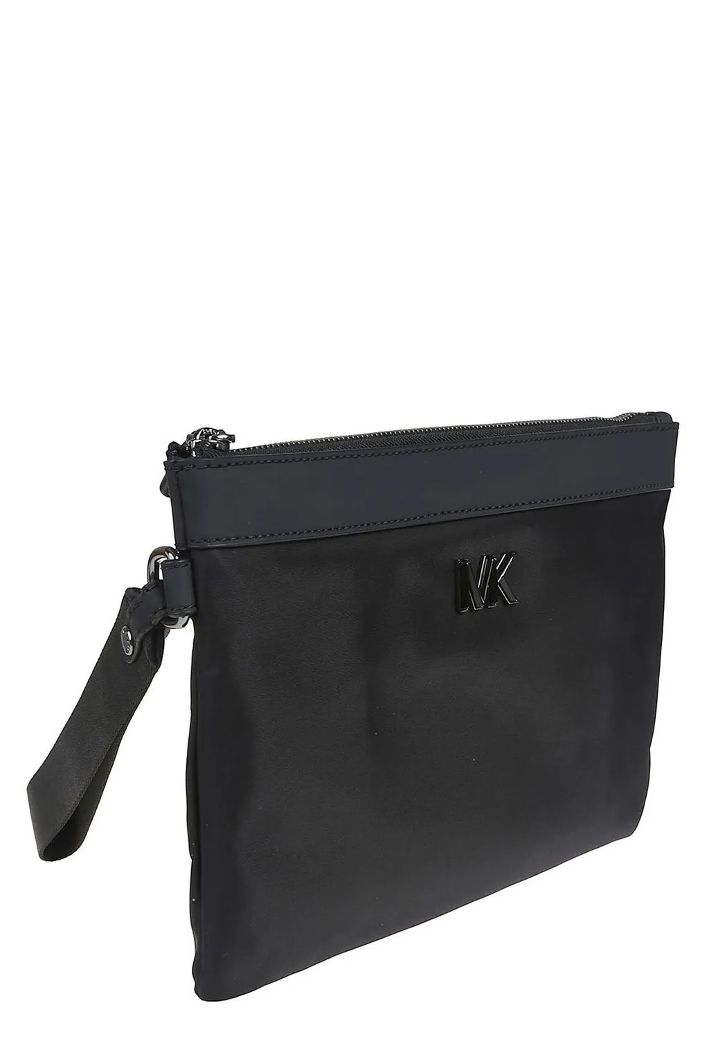 Michael Kors Eli Logo Plaque Clutch Bag