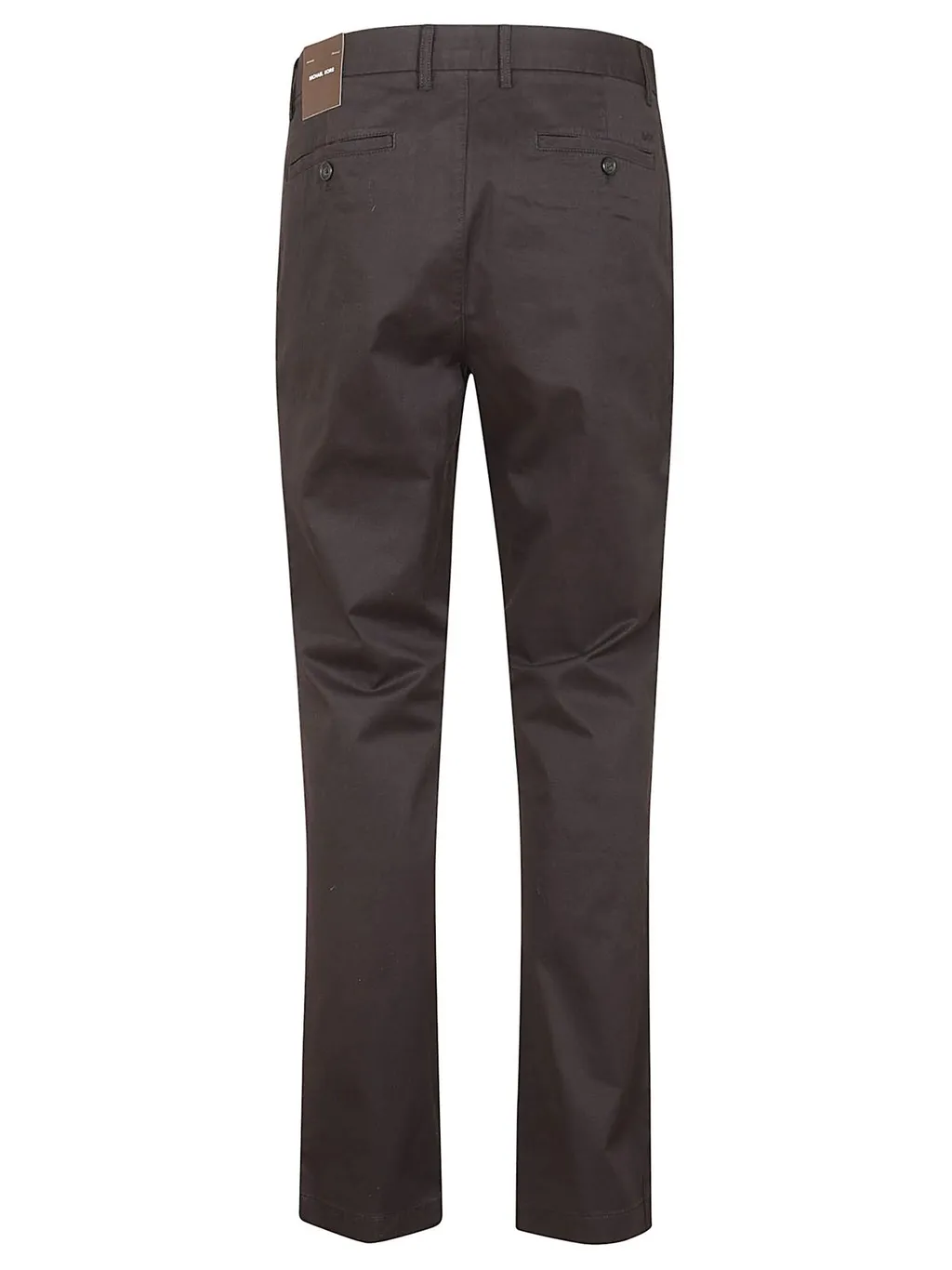Michael Kors Logo Embroidered Straight Leg Pants