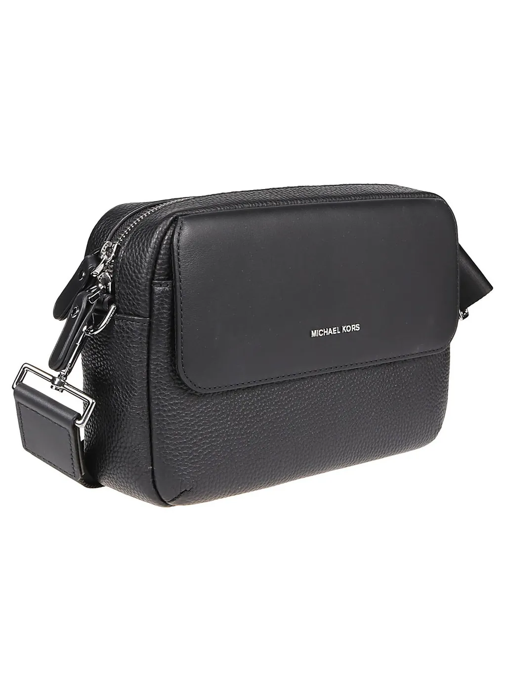 Michael Kors Hudson Logo Plaque Crossbody Bag