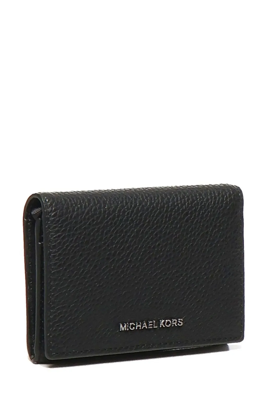 Michael Kors Hudson Pebbled Leather Card Case