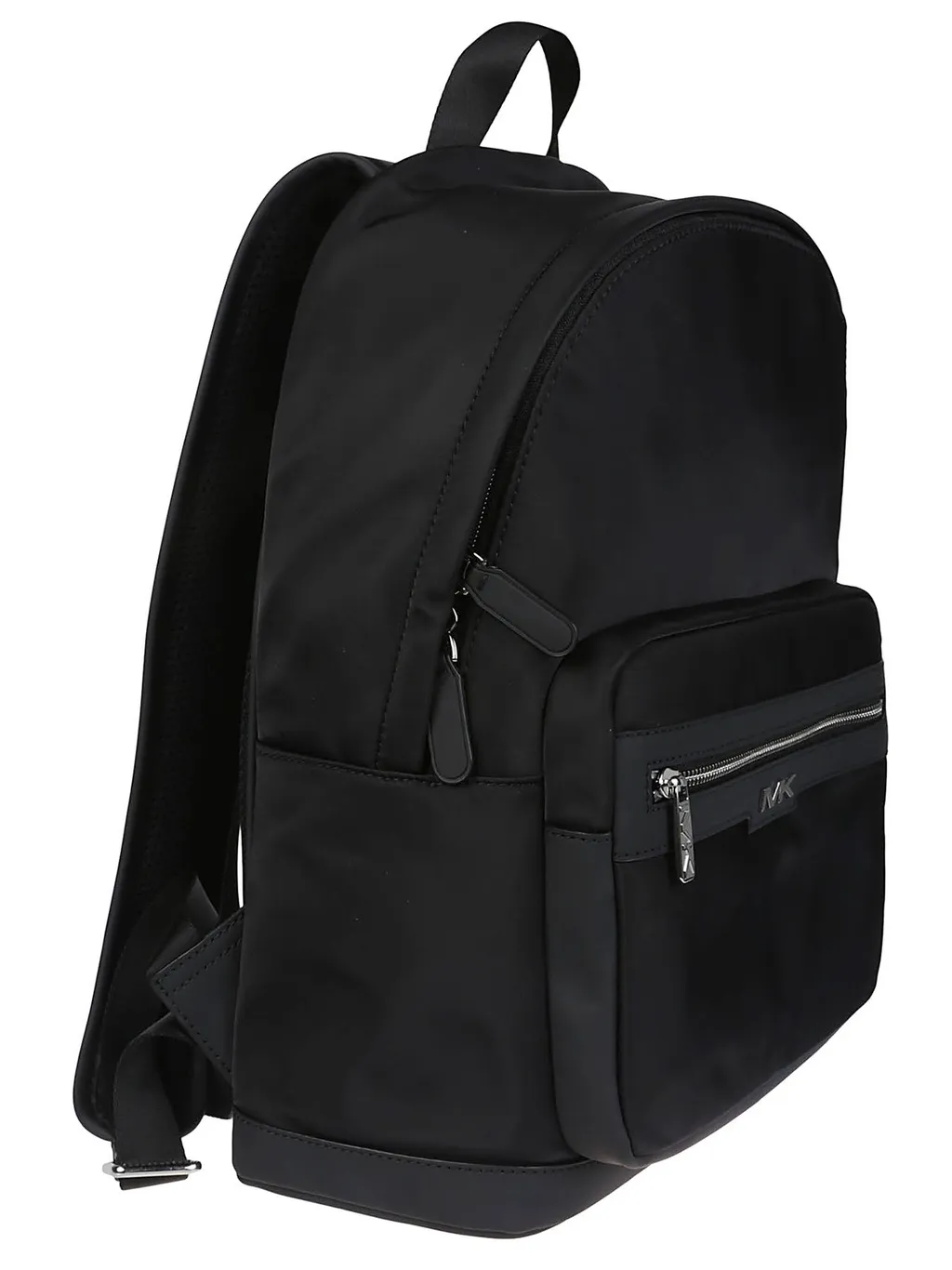 Michael Kors Logo Plaque Zip-Up Backpack