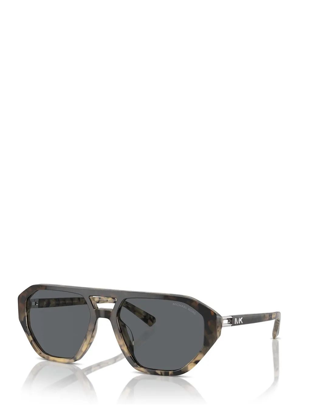 Michael Kors Eyewear Zurich Pilot Frame Sunglasses
