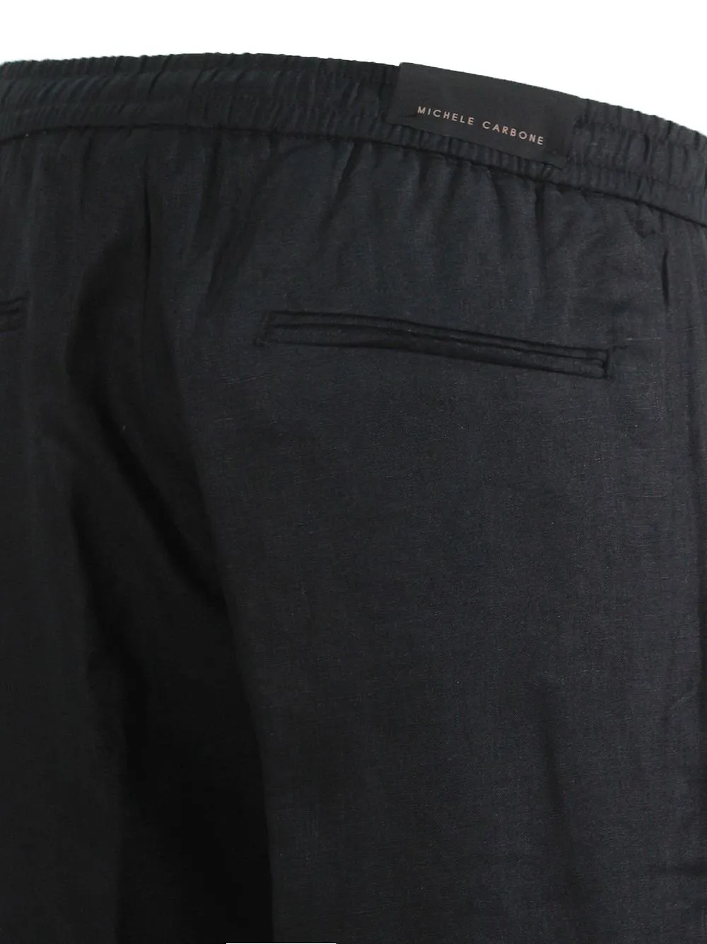 Michele Carbone Drawstring Linen Pants