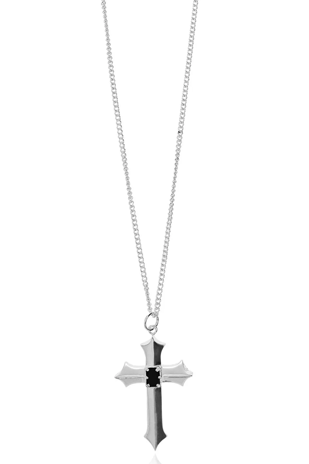 Misbhv Stone Cross Necklace