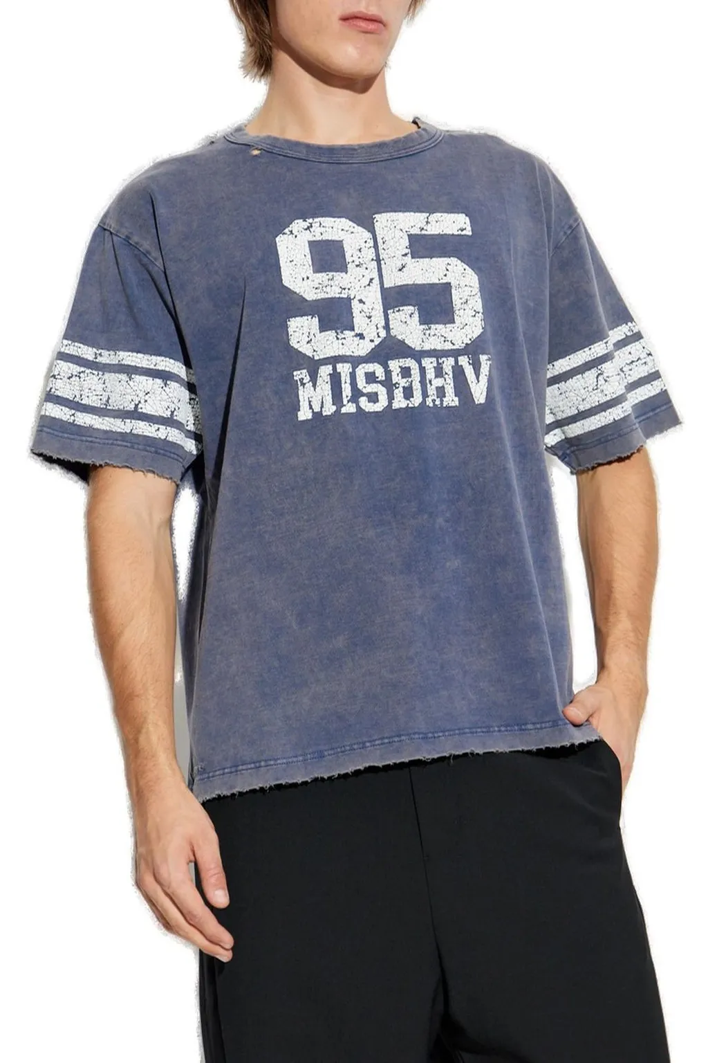 Misbhv Logo Printed Crewneck T-Shirt
