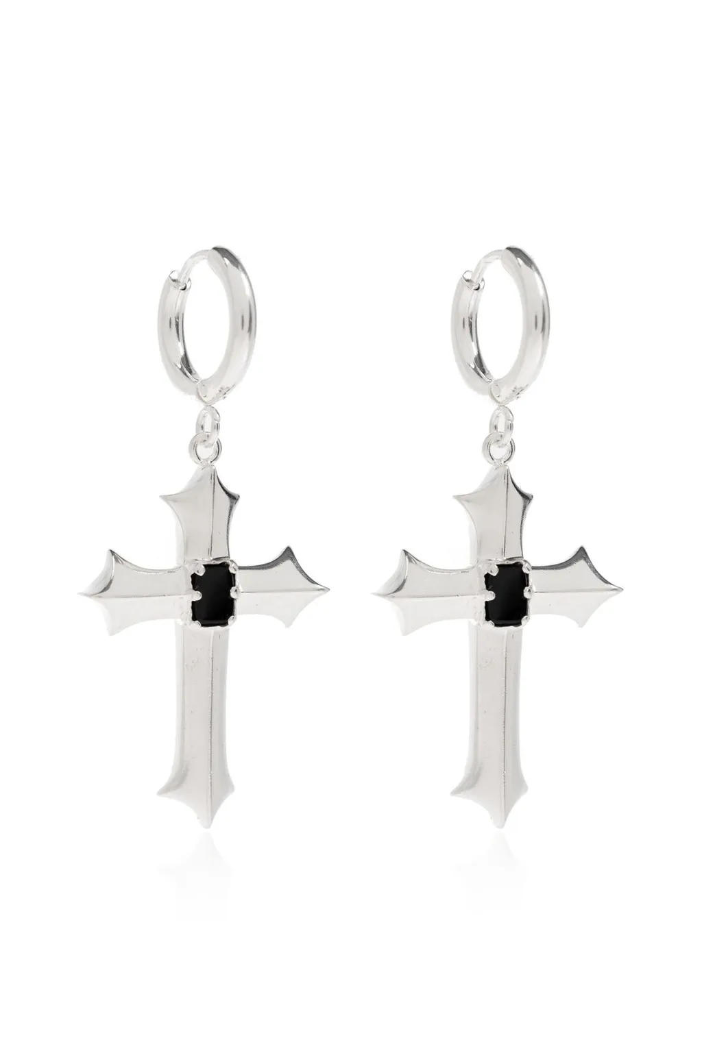 Misbhv Stone Cross Earrings