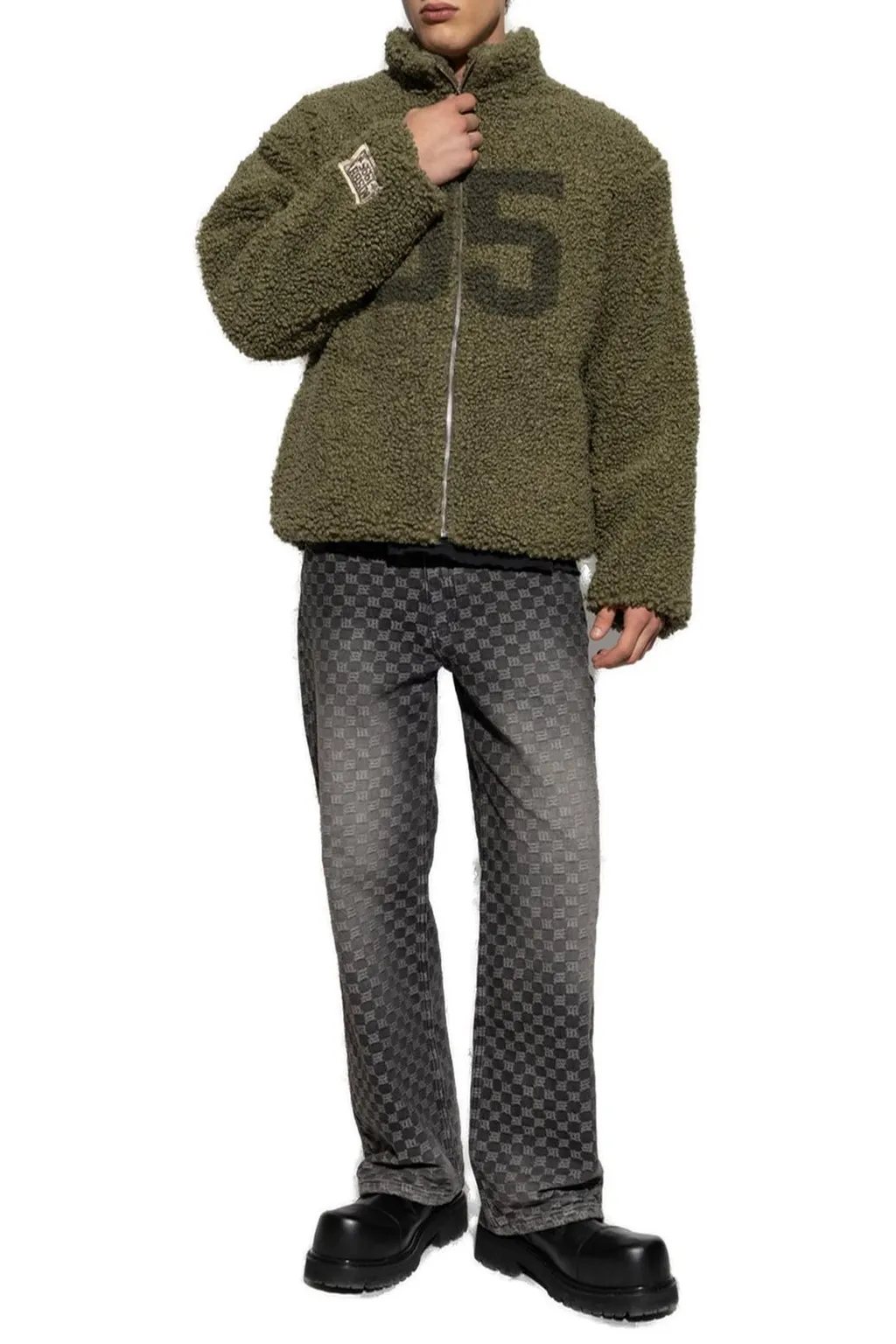 Misbhv Zip-Up Fleece Jacket