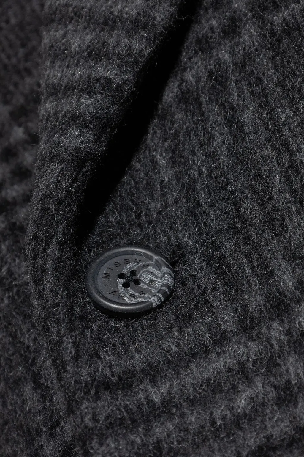 Misbhv Double-Breasted Checked Coat