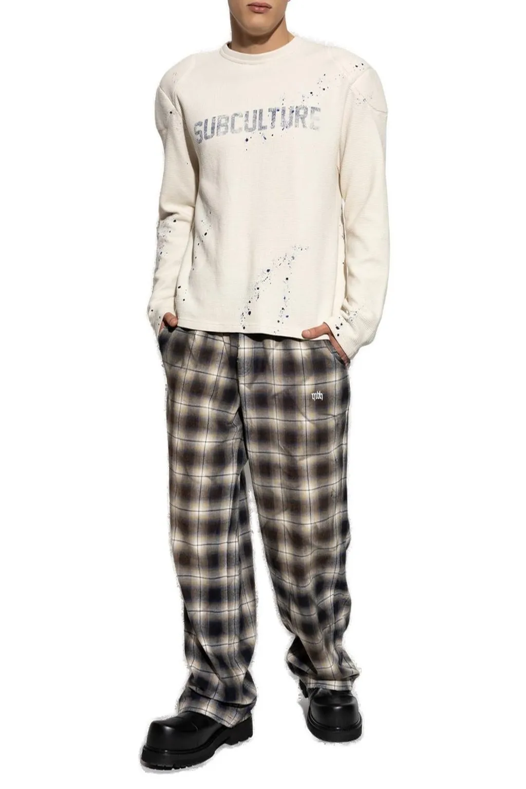 Misbhv Subculture Waffle Long-Sleeved T-Shirt