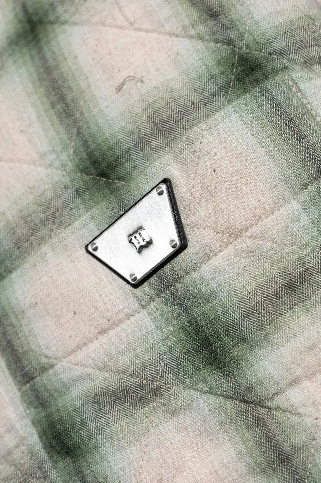 Misbhv Quilted Check Overshirt
