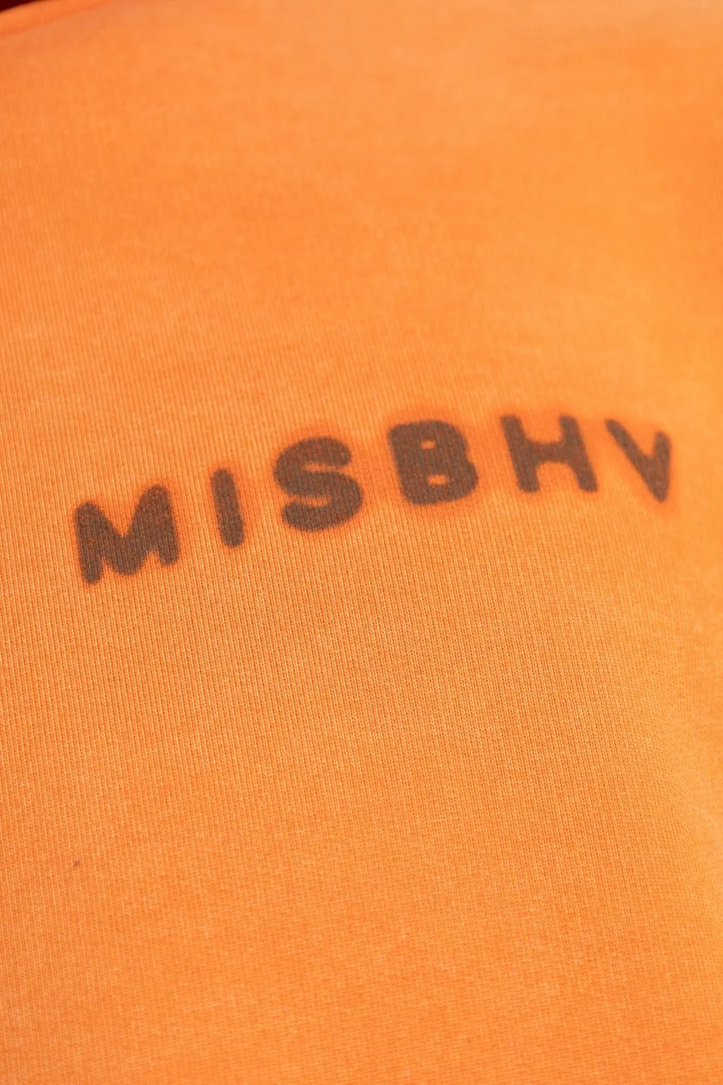 Misbhv Logo Printed Long-Sleeved Hoodie