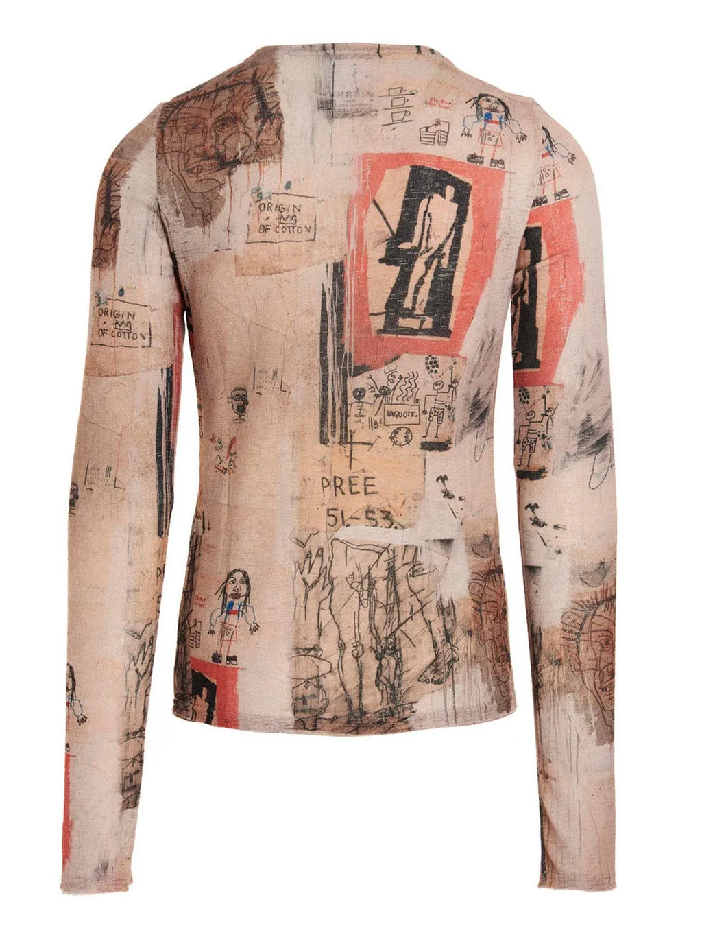 Misbhv Pattern-Printed Long-Sleeved T-Shirt