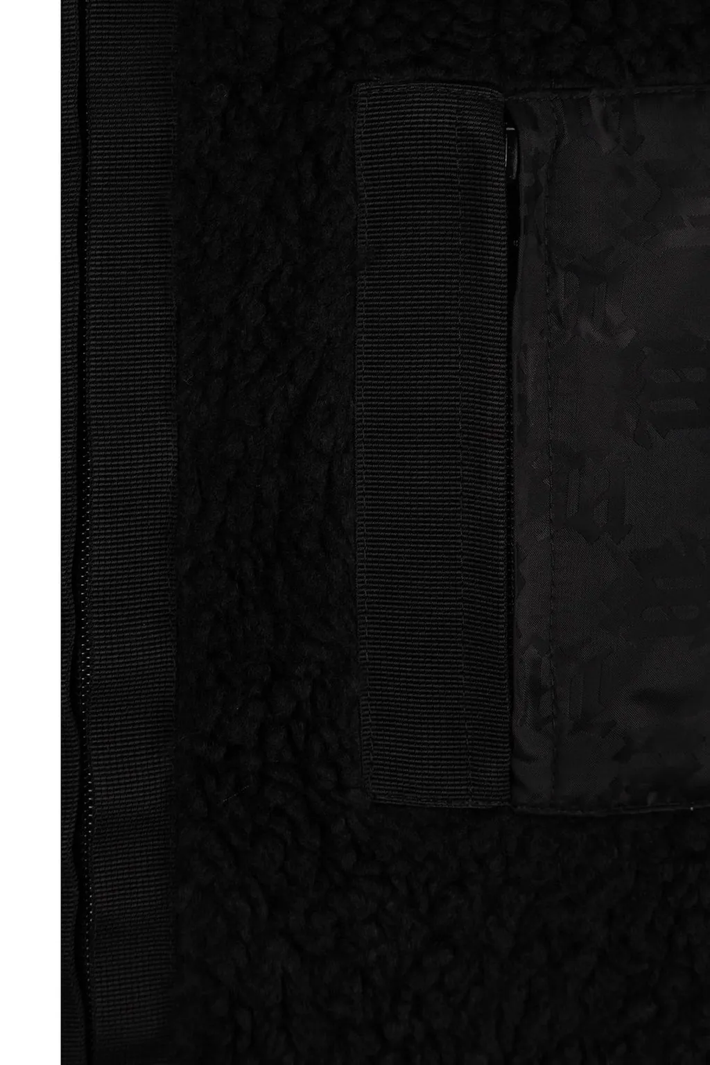Misbhv Monogram Jacquard Teddy Jacket