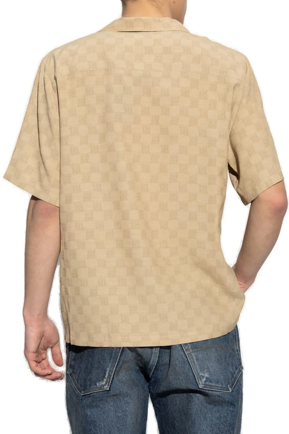Misbhv Monogram Printed Short-Sleeved Shirt