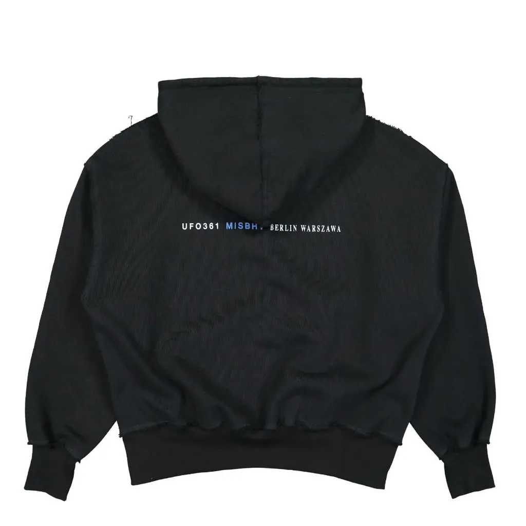 Misbhv X Ufo361 Logo Printed Long Sleeved Hoodie