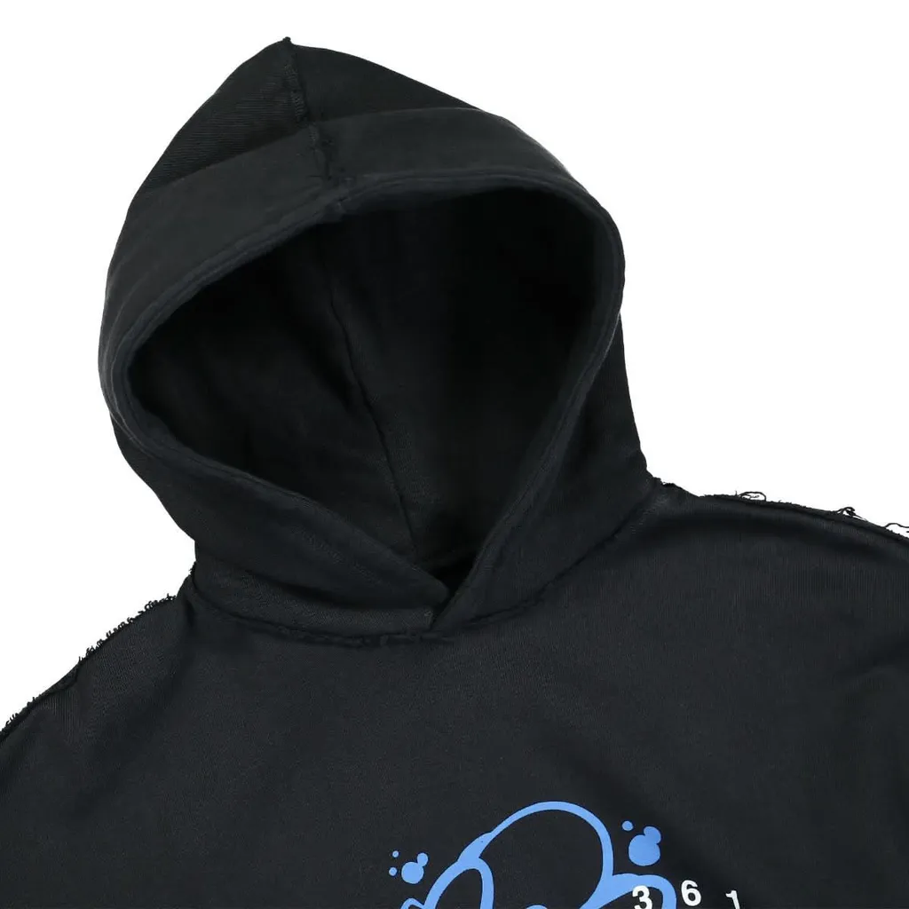 Misbhv X Ufo361 Logo Printed Long Sleeved Hoodie