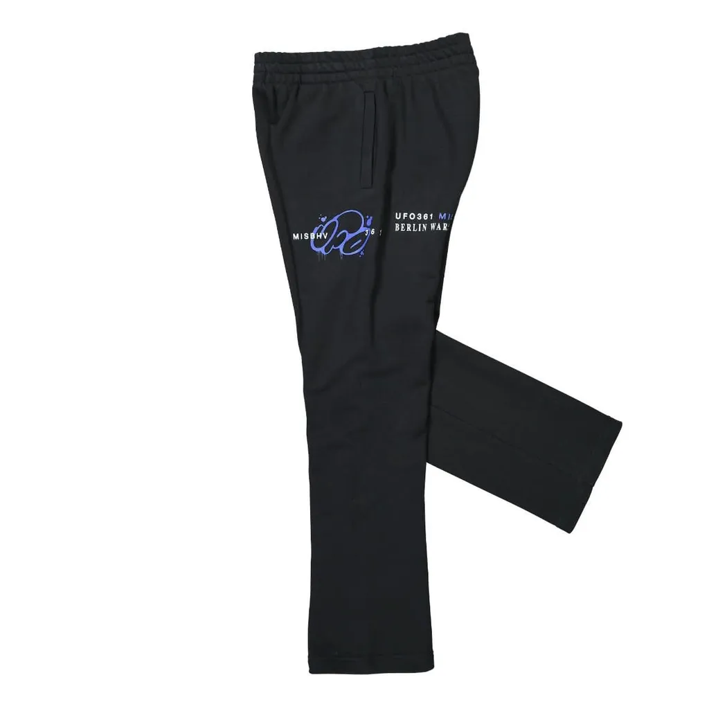 Misbhv X Ufo361 Logo Printed Straight-Leg Track Pants
