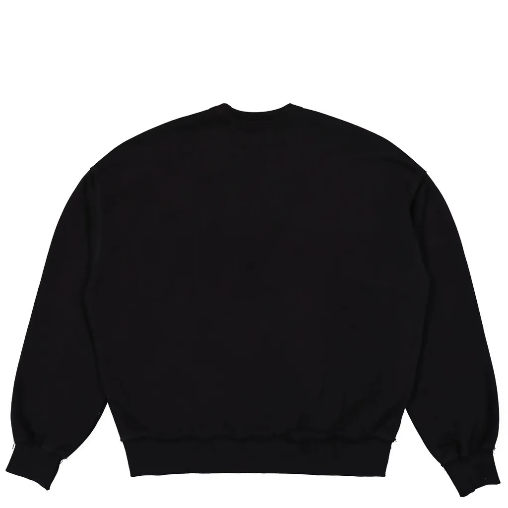 Misbhv Cws2 Fringed Detail Crewneck Sweatshirt