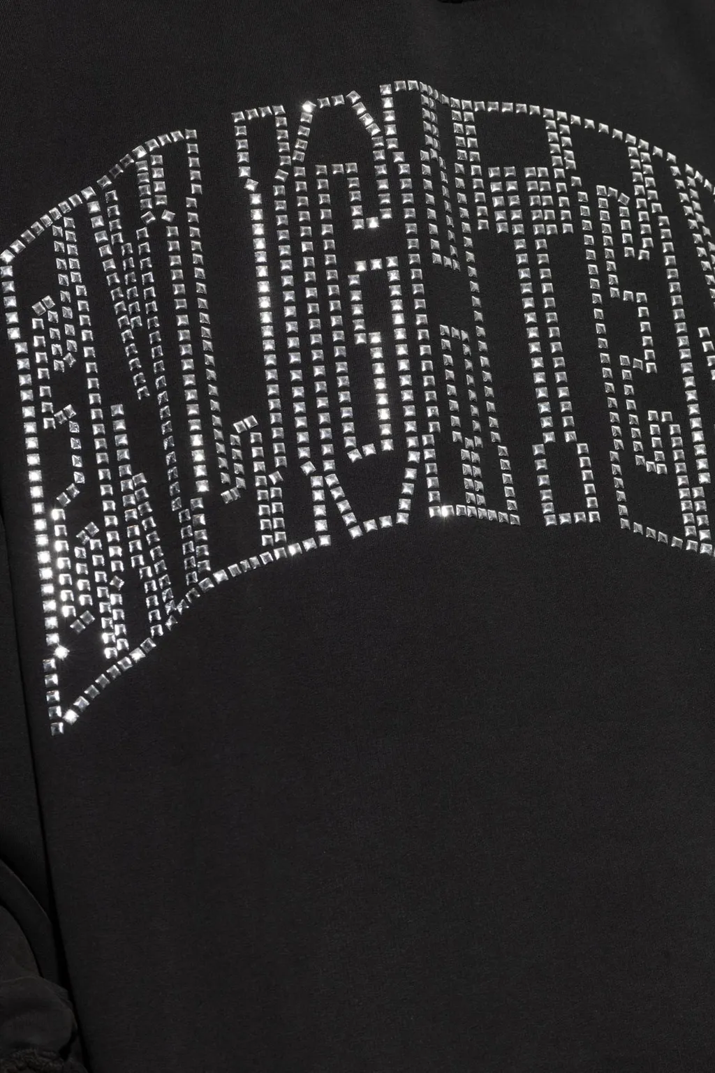 Misbhv Logo Embellished Long Sleeved Hoodie