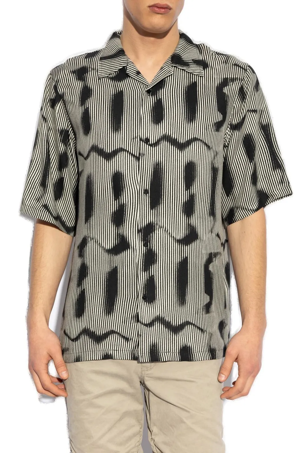 Misbhv Short-Sleeved Patterned Shirt