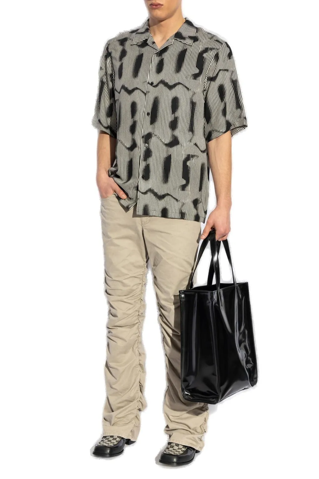 Misbhv Short-Sleeved Patterned Shirt