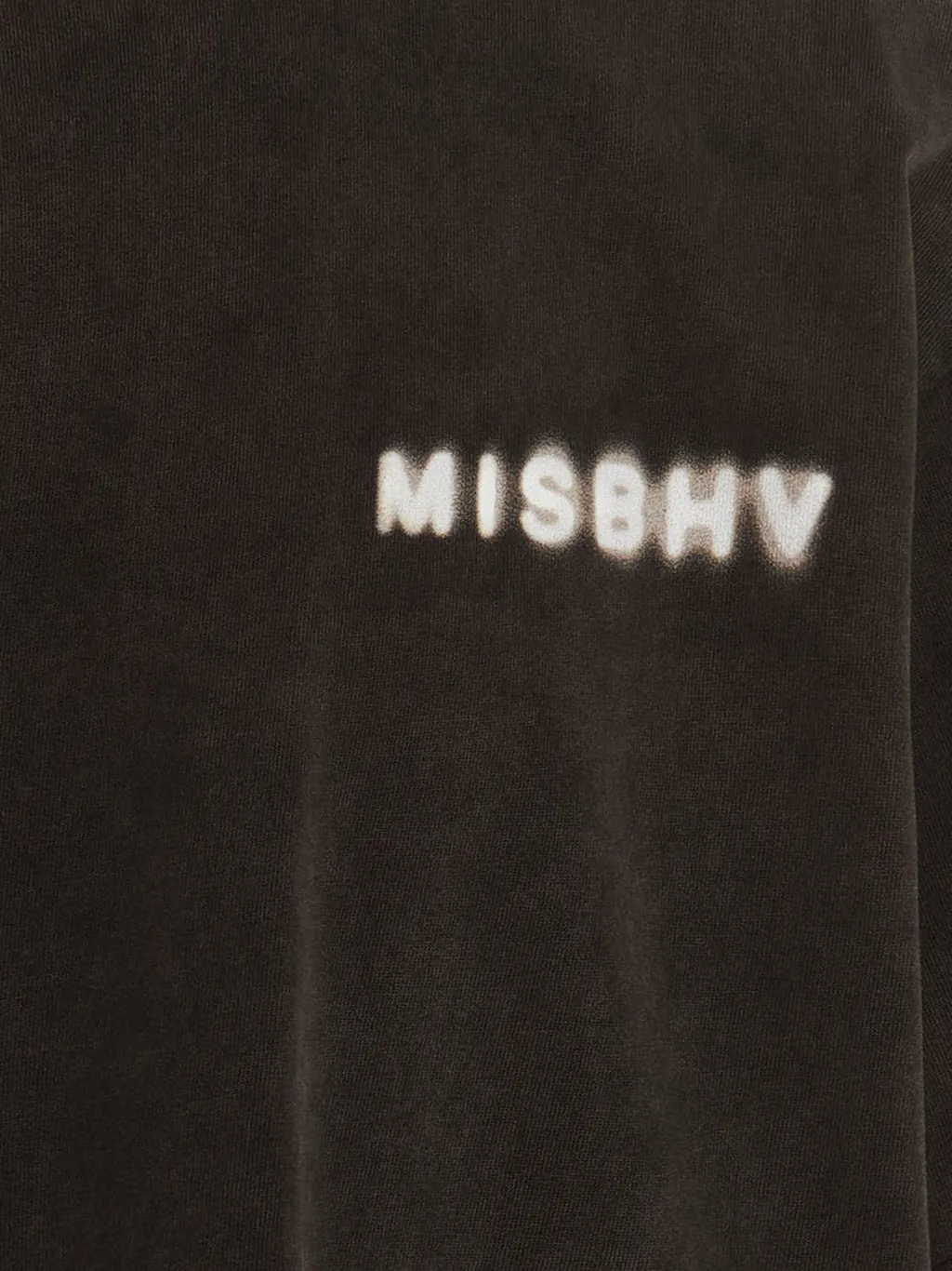 Misbhv Logo Printed Crewneck T-Shirt