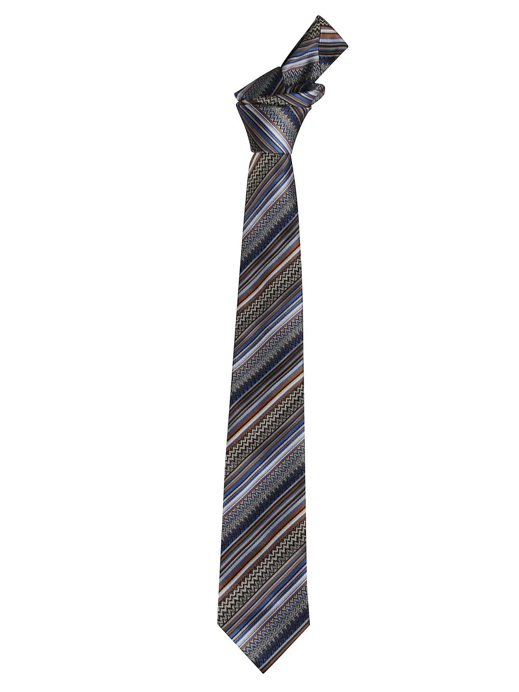Missoni Zig Zag Patterned Tie