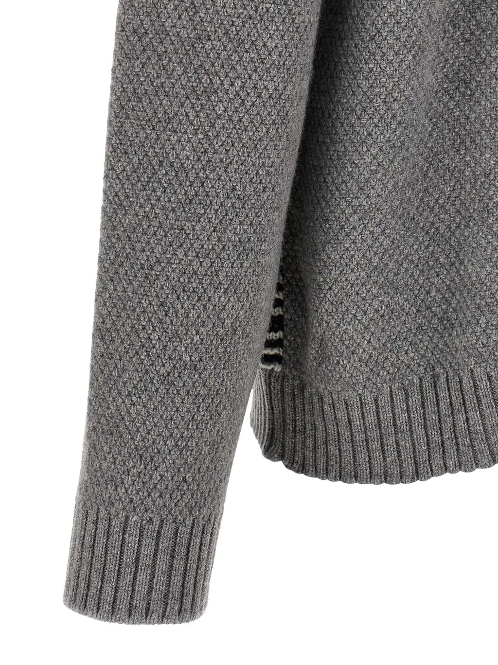 Missoni The Flame And Zigzag Inserts Cardigan