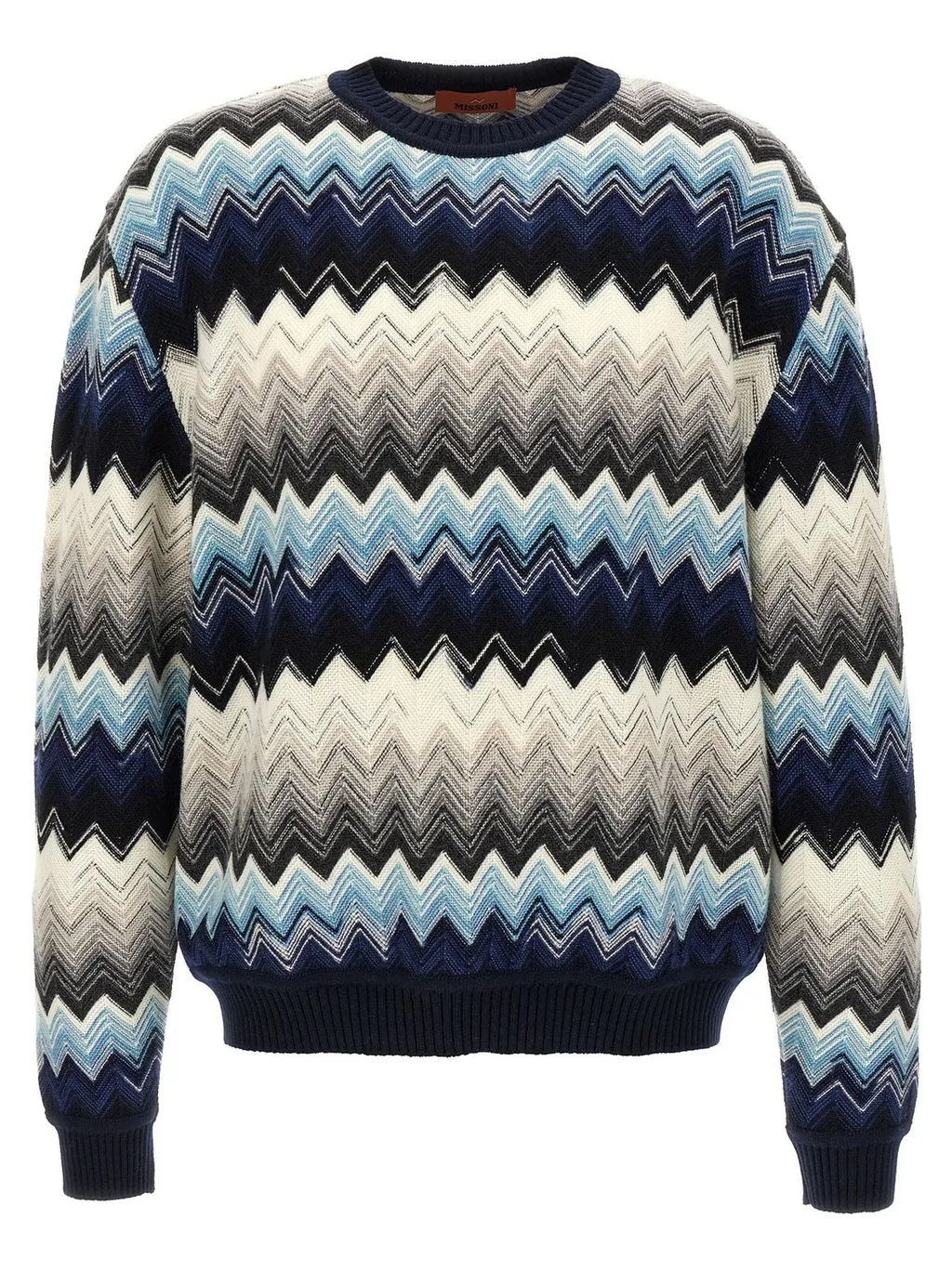 Missoni Zigzag Crewneck Knitted Jumper
