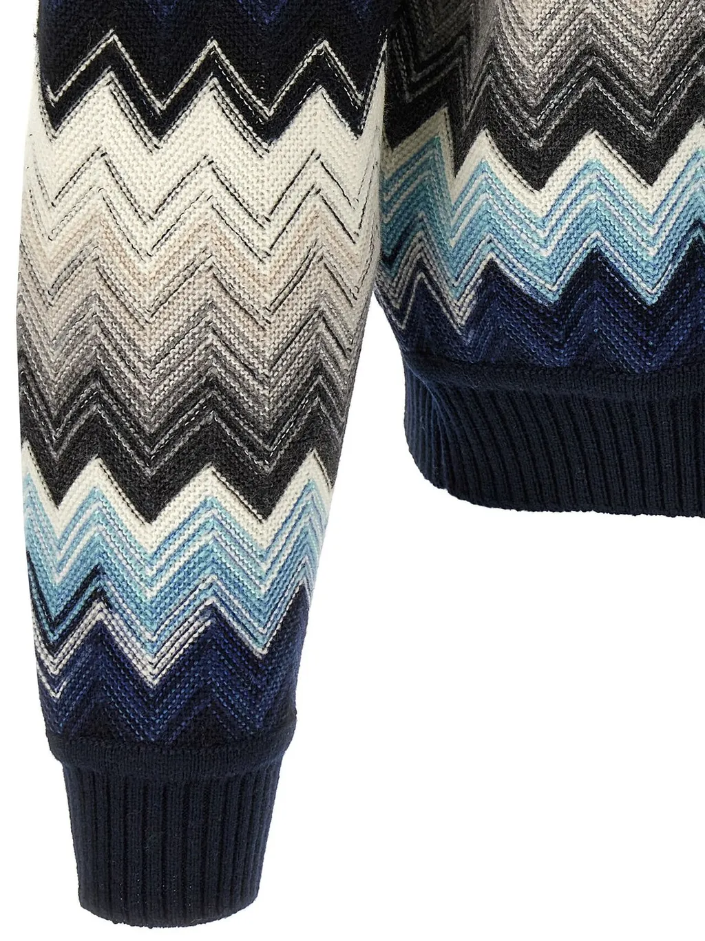 Missoni Zigzag Crewneck Knitted Jumper