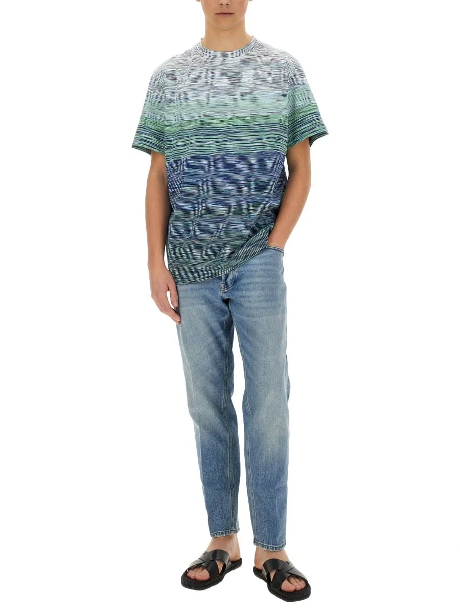 Missoni Striped Crewneck T-Shirt
