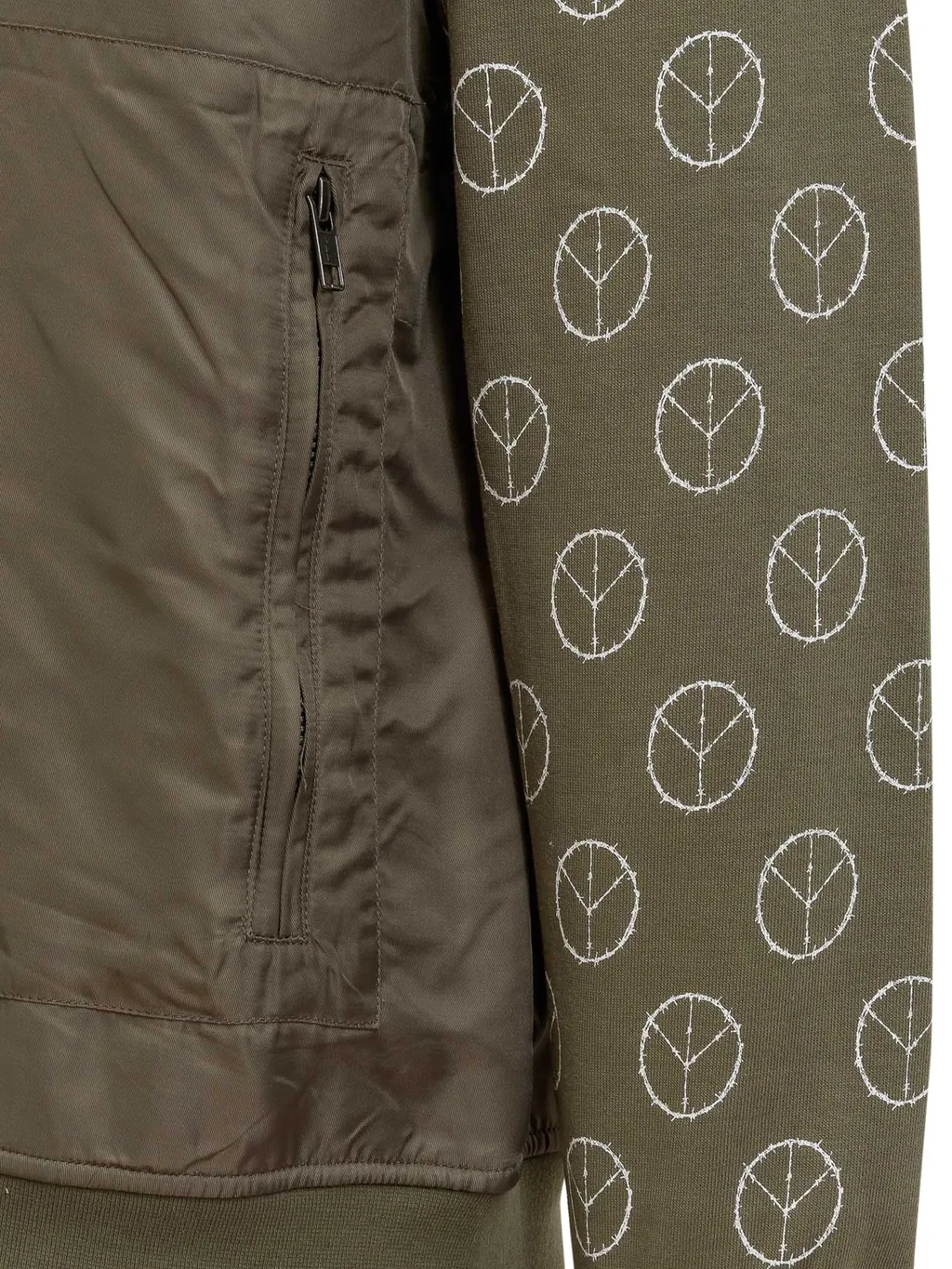 Babylon Patterned Hoodie Sweater
