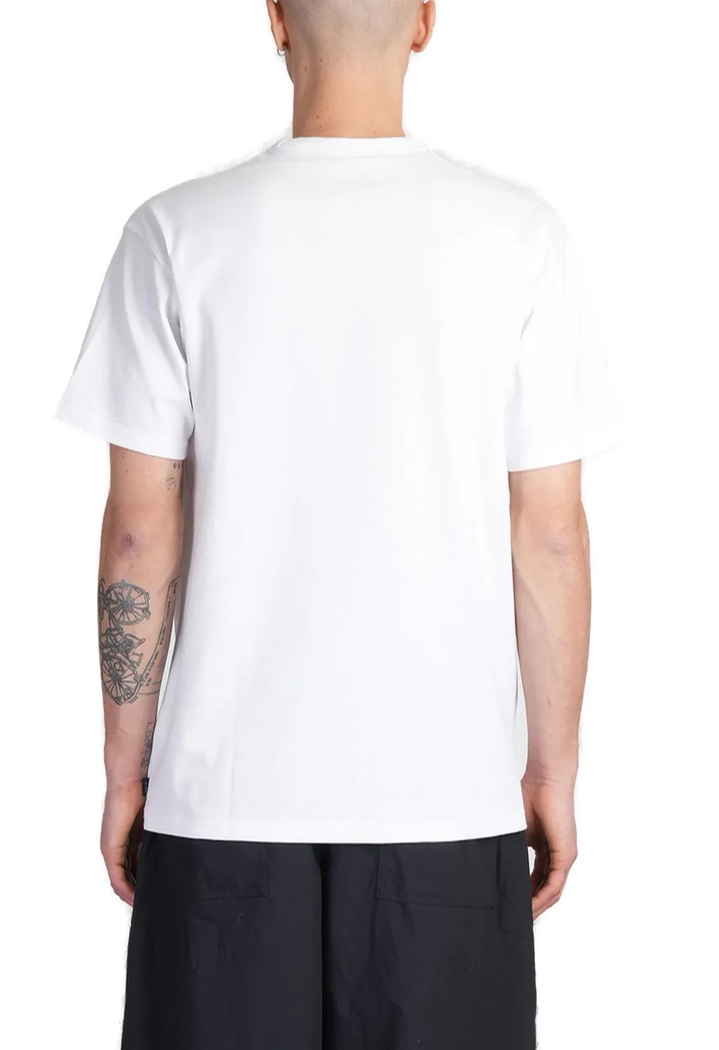 Nike Logo Embroidered Crewneck T-Shirt