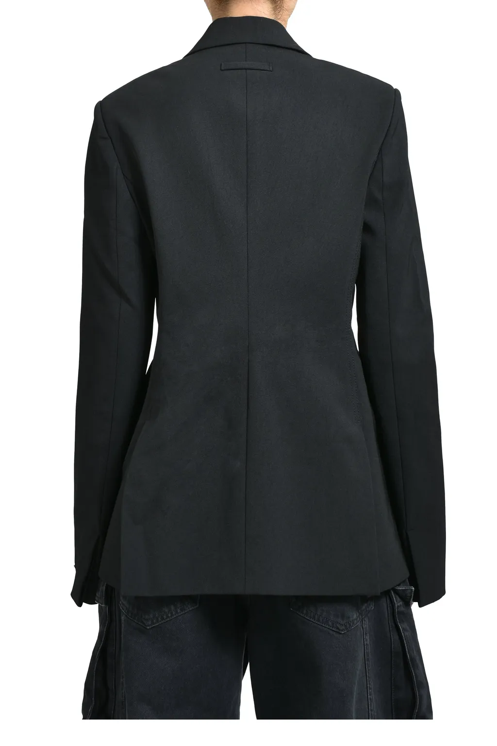 Panels Tailoring Jacket / Black