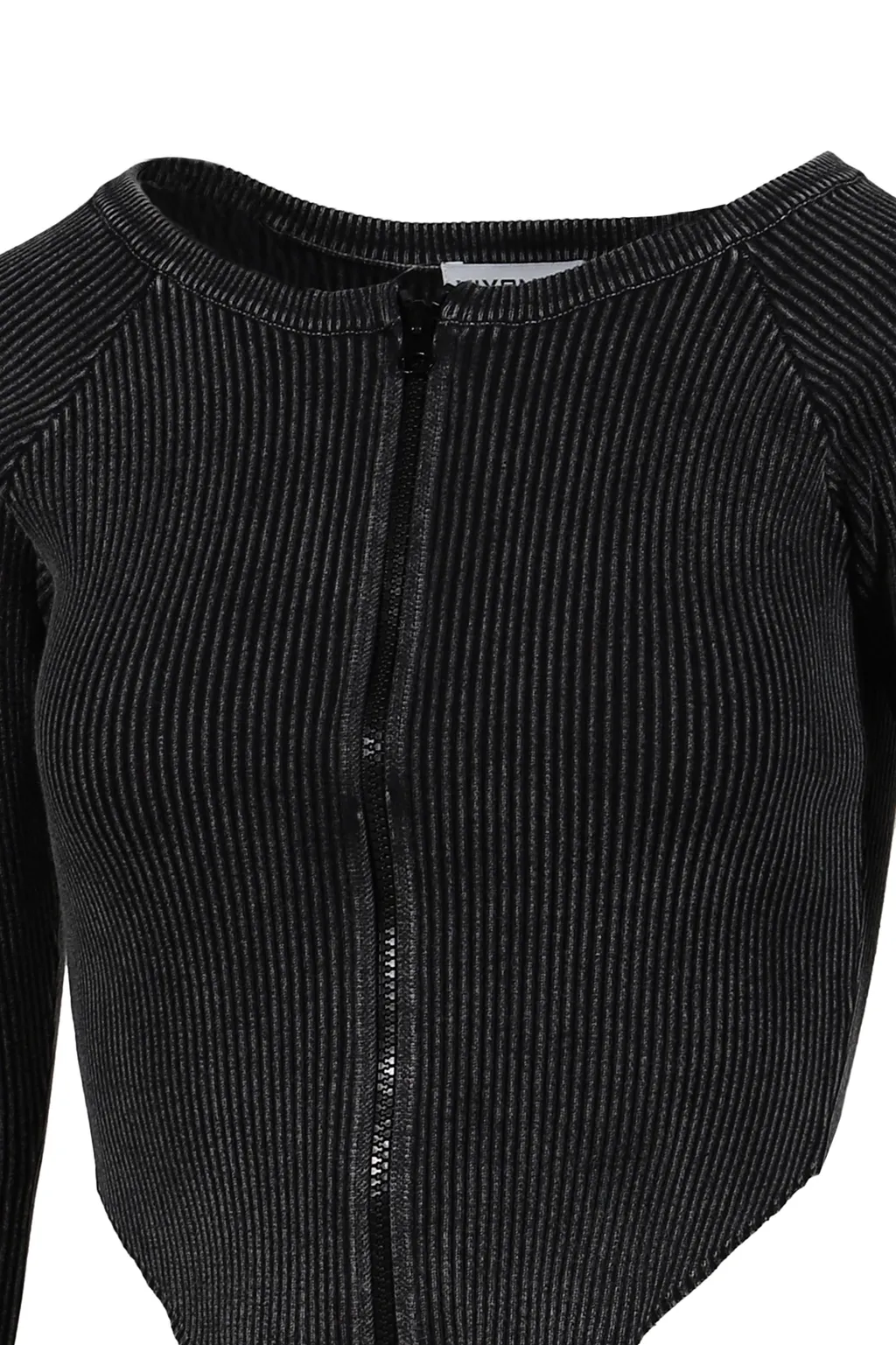 Bitier Rib Cardigan / Black