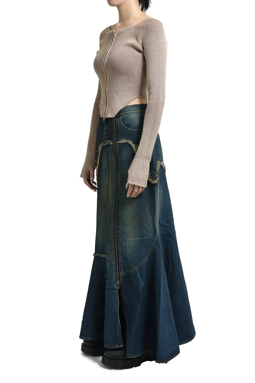 Bitier Rib Cardigan / Brw