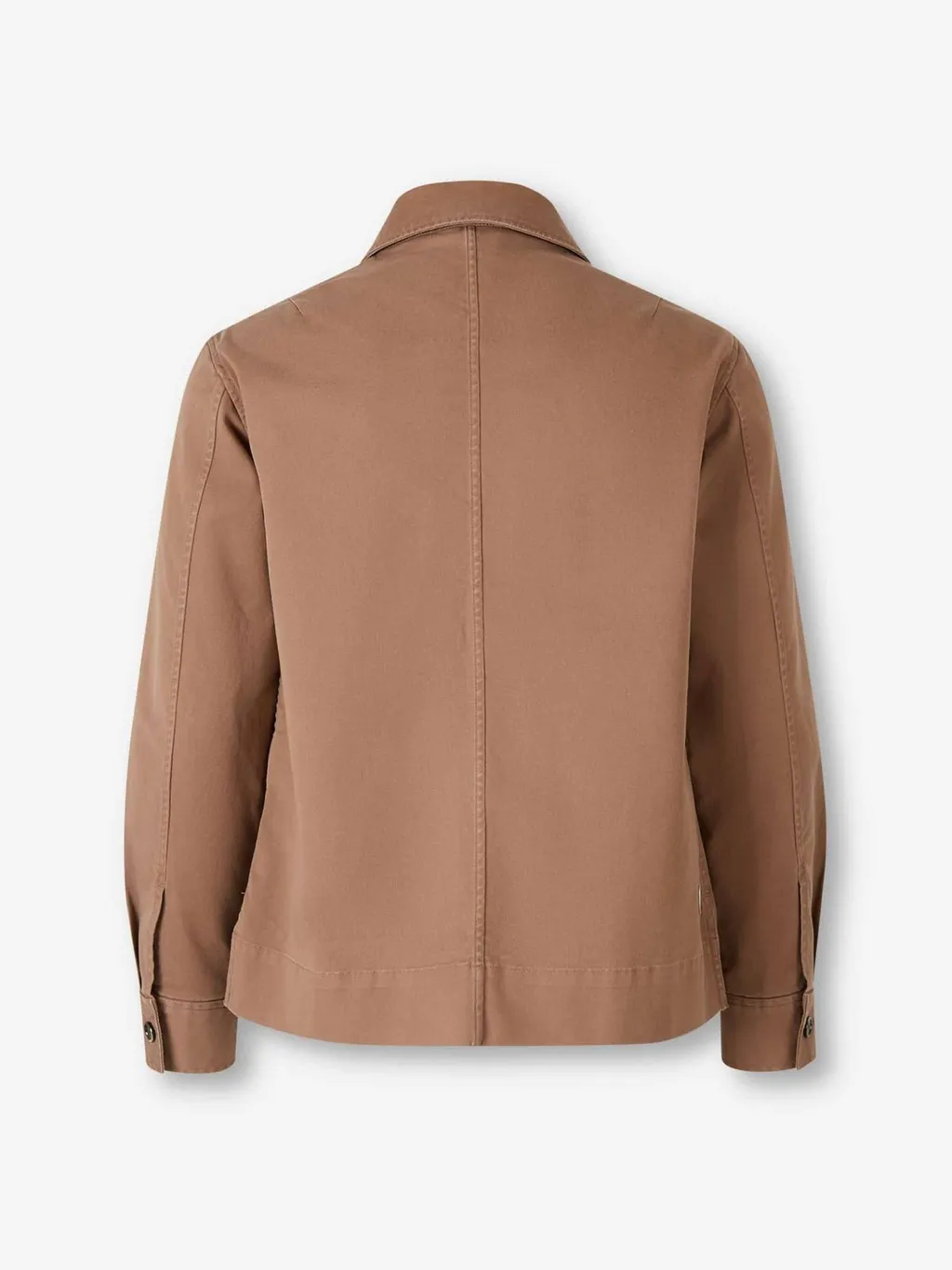 Nine In The Morning Snap-Button Twill Jacket