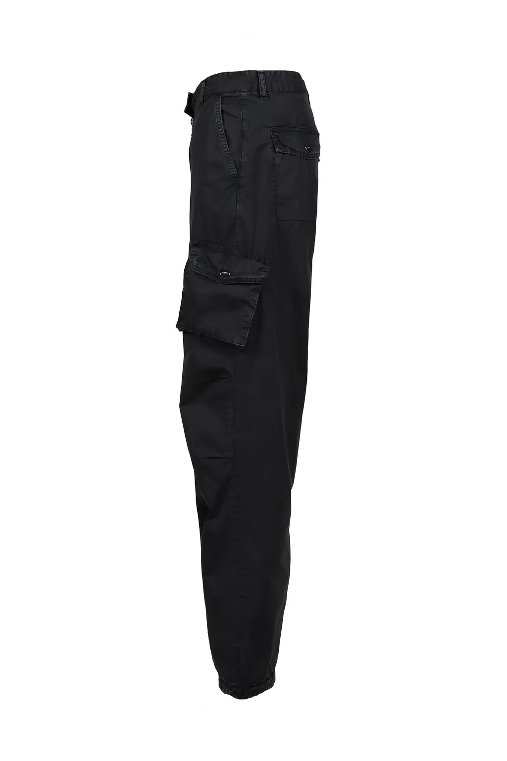 Washed Cotton Twill Pants / Phantom