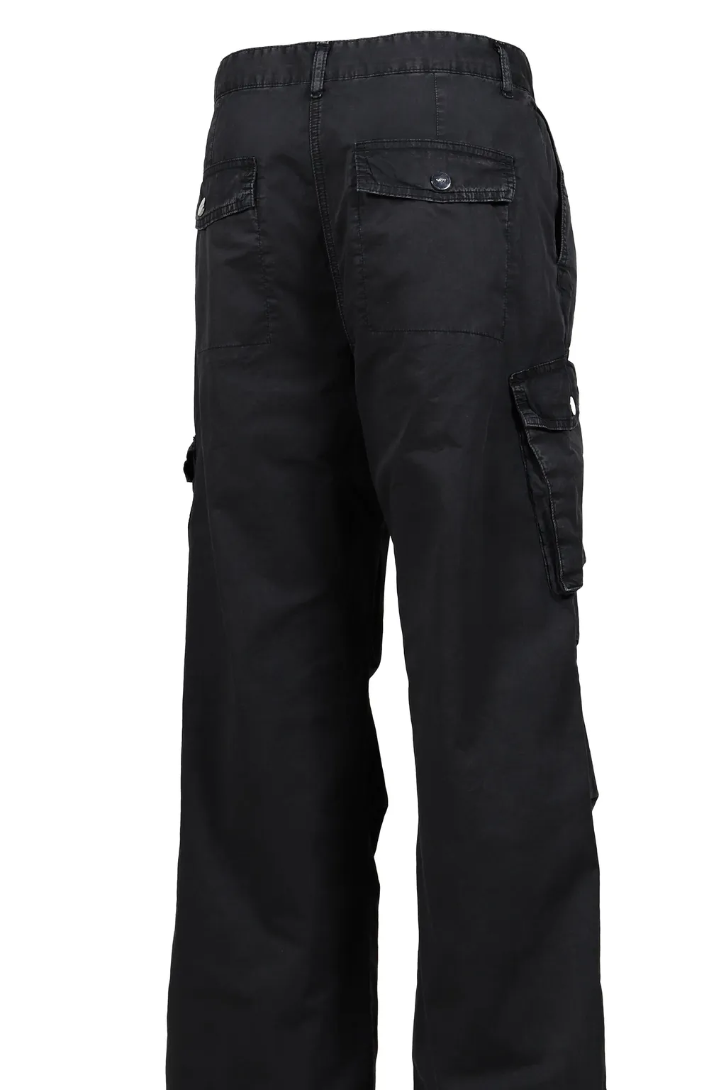 Washed Cotton Twill Pants / Phantom