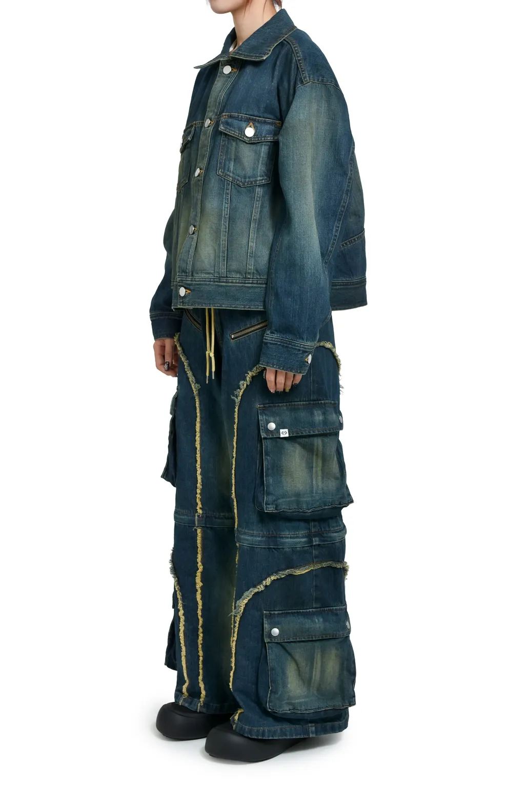 Denim Blouson / Blue